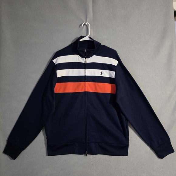 NWOT Polo Ralph Lauren Mens Full Zip Activewear Track Jacket Size Large